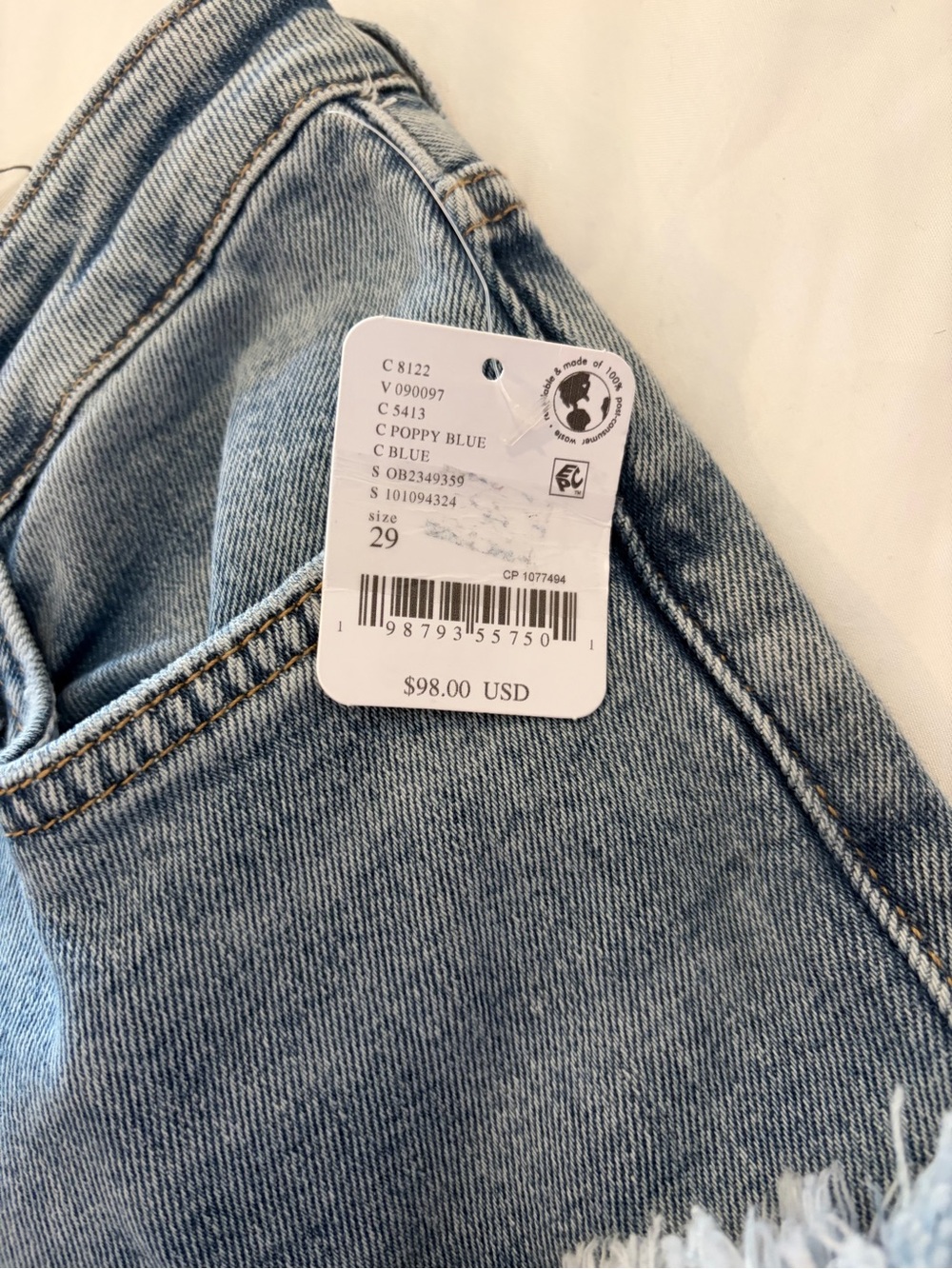 Free People Medium Wash Denim Flare Jeans - Picture 6 of 10